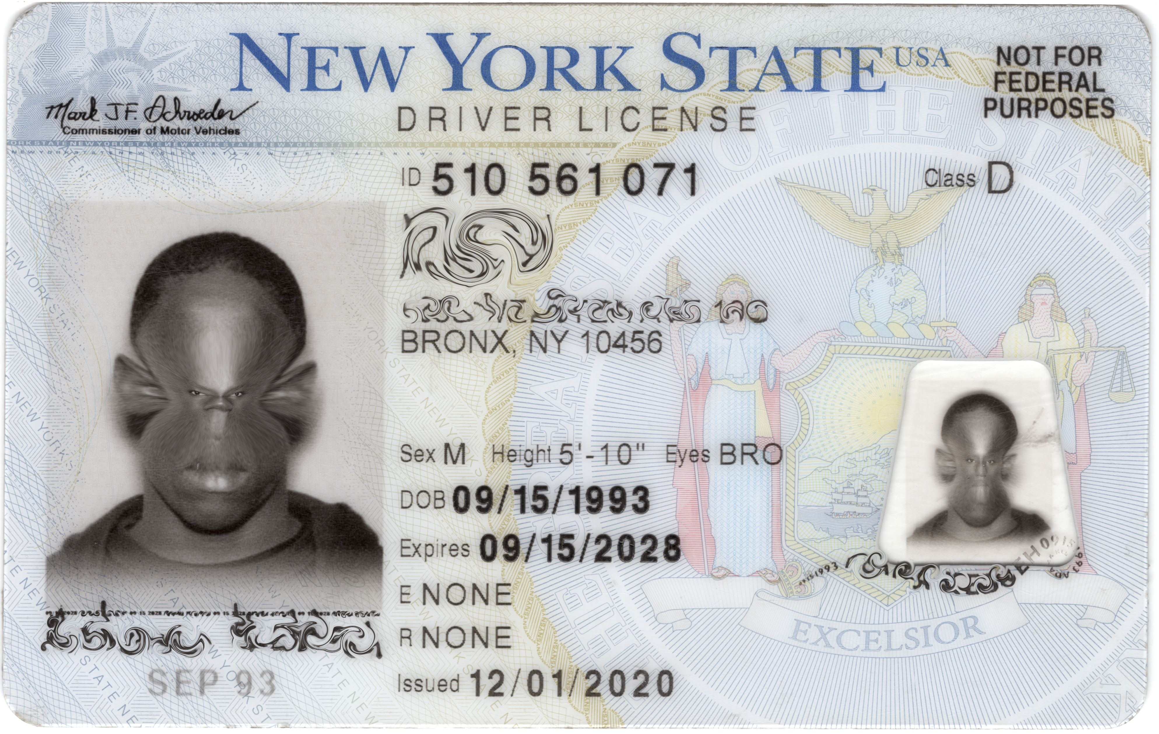 Front of NY-prior ID